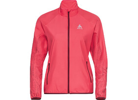 Naiste treeningjakk Odlo ESSENTIAL LIGHT PRINT Jacket roosa