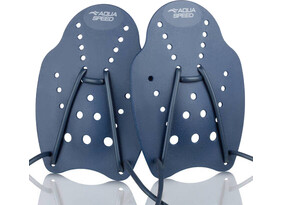 Ujumistreeningu mõlad Aqua Speed ​​Hand Paddle sinine