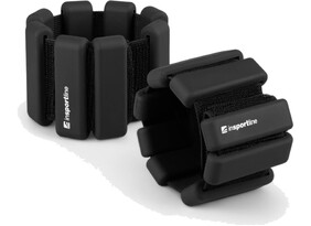 Jala- ja käeraskus Adjustable Wrist/Ankle Weights inSPORTline Brace must 2x0.5kg