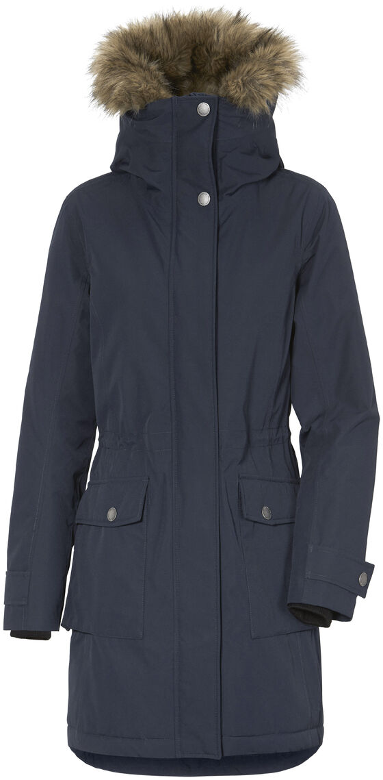 Parka Didriksons Ellen Womens tumesinine