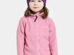 Fliispusa Didriksons Monte Kids' Full-Zip 10 roosa