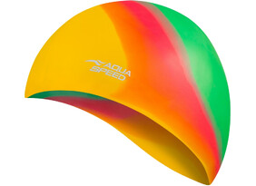 Ujumismüts Aqua Speed Bunt 49 kollane/roheline