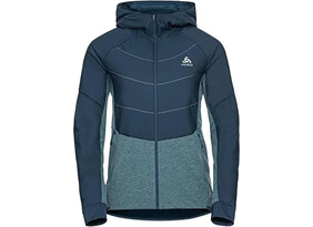 Naiste treeningjakk Odlo RUN EASY S-THERMIC Jacket sinine