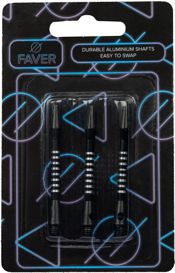 Nooltevarred Faver alumiinium (3 tk) must