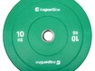 Raskusketas inSPORTline Bumper Plate Go 50 mm 10 kg roheline
