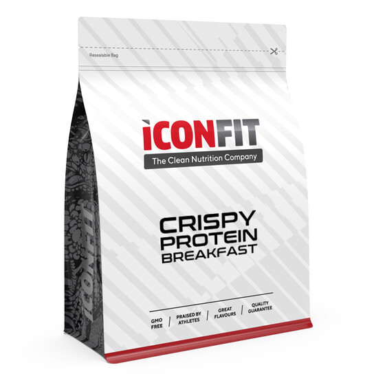 Iconfit Crispy Protein Breakfast kookose-vaarika 500 g