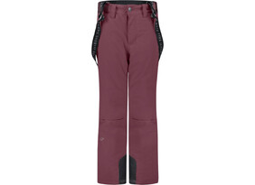 Laste suusapüksid Five Seasons Evron JR tumepunane