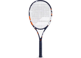 Tennisereket Babolat Evoke 105 Tour must/punane/valge