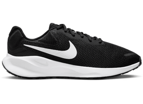 Meeste jooksujalatsid Nike Revolution 7 WIDE must/valge