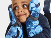 Kindad Didriksons Biggles Kids' Printed Mittens sinine/kirju