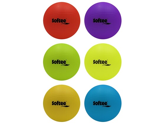 PVC pall Softee 18 cm neoonkollane