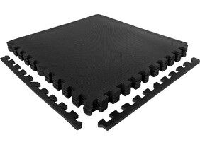 Puslematt Virtufit 60X60 cm must 4 tükki