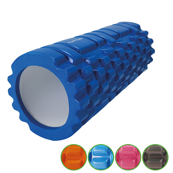 Massaažirull Tunturi Yoga Foam Grid Roller 33 cm sinine