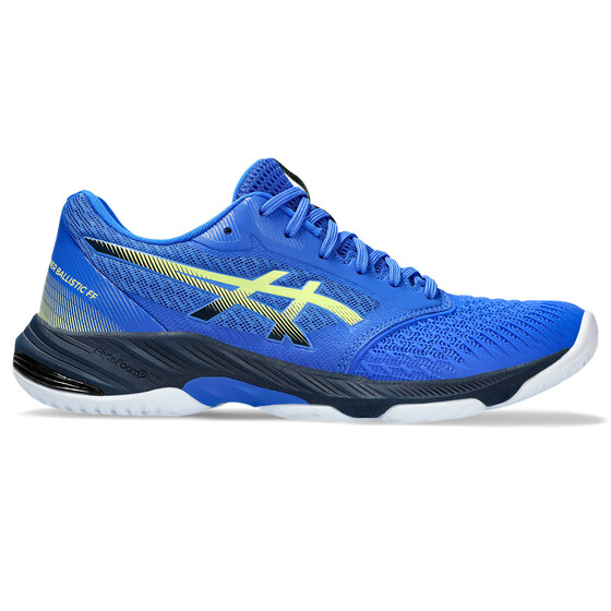 Võrkpallijalatsid ASICS NETBURNER BALLISTIC FF 3 sinine/neoon