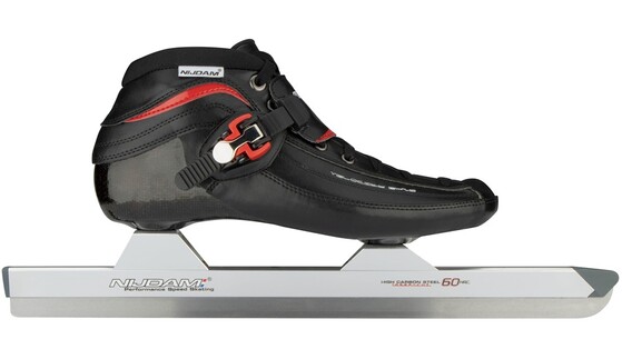 Kiiruisud Nijdam SPEED SKATE CARBON must/punane 3420