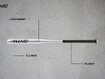 Pesapallikurikas Avento alumiinium 65 cm
