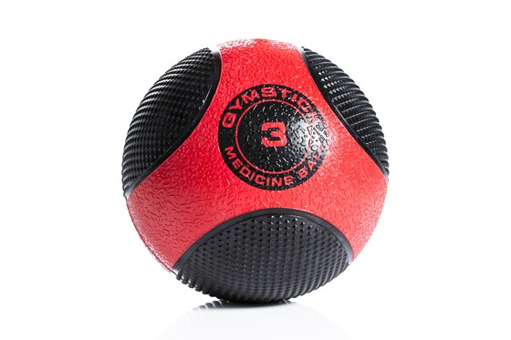 Raskuspall Medicine Ball 3 kg Gymstick, põrkav