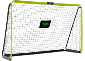 Jalgpallivärav terasest Exit kokkupandav 240 x 160 cm roheline/must