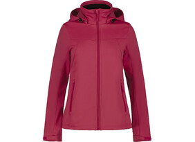 Naiste softshell Icepeak Boise tumepunane