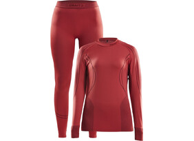 Naiste soe pesu Craft Seamless Zone Set W punane