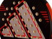 Padelireket adidas Zentix Pro must/oranž