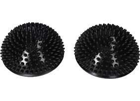 Tasakaalu- ja jalamassaažipadi Yellow Sport 16 cm must