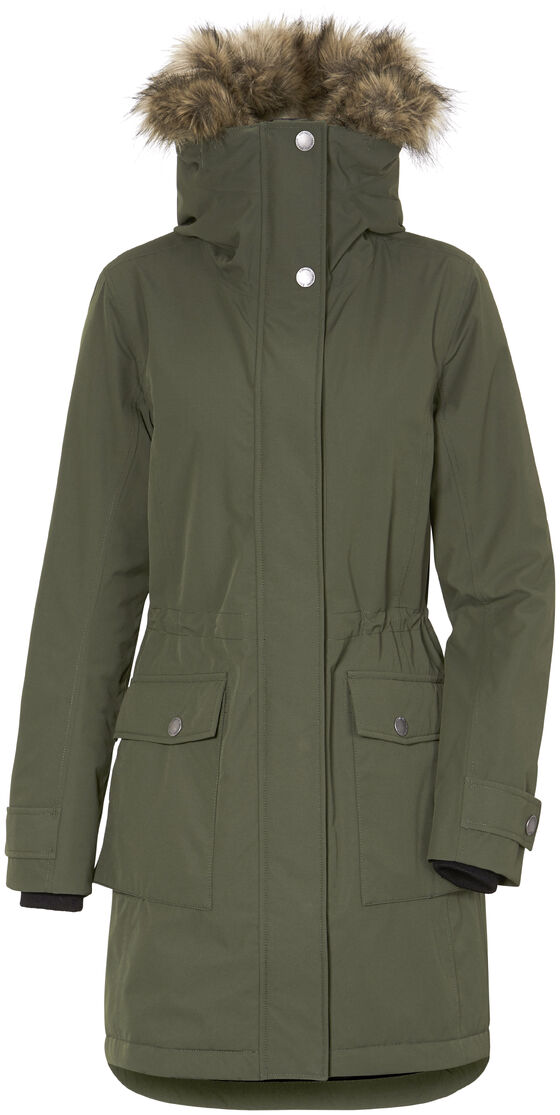 Parka Didriksons Ellen Womens tumeroheline