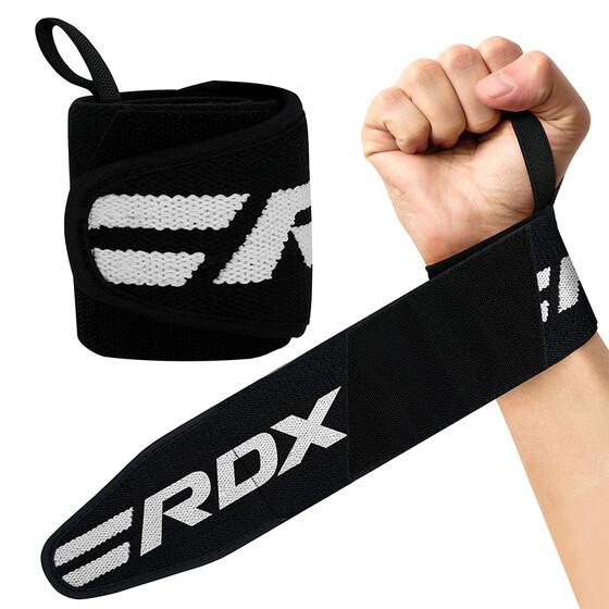 Randmerihmad RDX Gym Wrist Wrap Black Pro must