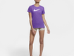 Treeningsärk Nike Womens DRY TEE DFC CREW lilla