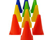 Koonused Tunturi Training Cone Set, 10tk, 23cm, värvivalik