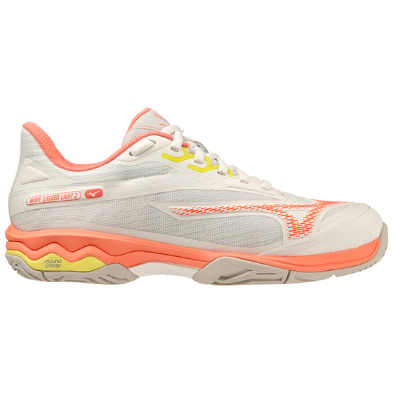 Tennisejalatsid Mizuno WAVE EXCEED LIGHT 2 W valge/oran