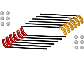 Saalihokikomplekt Assorted 85 cm