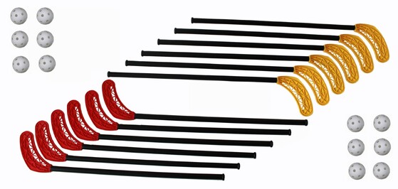 Saalihokikomplekt Acito Assorted 95 cm