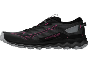 Naiste jooksujalatsid Mizuno WAVE DAICHI 7 GTX must/lilla