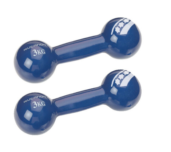 Hantlid Rucanor Profi Dumbbell 3 kg