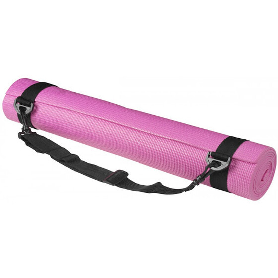 Joogamatt Yoga mat rihmaga roosa 3.5 mm