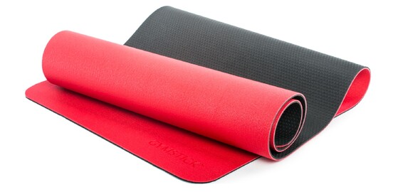 Joogamatt Gymstick Pro Yoga Mat punane/must