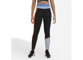 Naiste treeningpüksid Nike W ONE CLRBK 7/8 TIGHT sinine/must