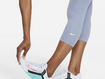 Treeningpüksid Nike Womens One Dri-Fit MR Capri Tight sinakashall