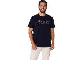 Meeste treeningsärk/ t-särk Asics Logo SS Tee tumesinine