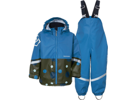 Laste vihmariiete komplekt Didriksons Waterman PR Kids Set sinine