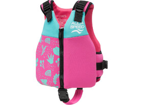 Laste ujumisvest Aqua Speed Safe Splash roosa/sinine 19-30 kg