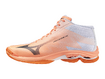 Võrkpallijalatsid Mizuno WAVE LIGHTNING PRO MID oranž/valge