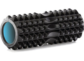 Massaažirull Gymstick Roller, 33X14 cm, must