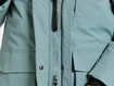 Parka Didriksons Leya 4 Long helesinine (Factory Blue)