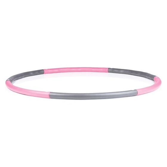 Võimlemisrõngas Gymstick 1,5 kg Joined Hula Hoop roosa/hall