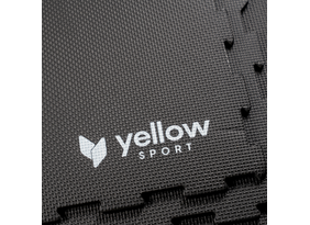 Puslematt Yellow Sport 60X60X1 cm must 6 tükki