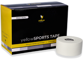 Sporditeip Yellow Sport 3,8 cm x 13,7 m valge