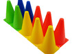 Koonused Tunturi Training Cone Set, 10tk, 23cm, värvivalik