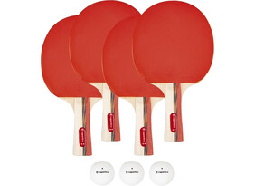 Lauatennise komplekt Insportline Ekiset EK2 4 reketit +3 palli